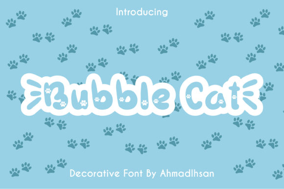 Bubble Cat: A Chunky Display Font for Web Design