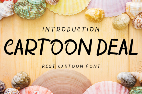 Cartoon Deal: A Friendly Handwritten Font for Branding