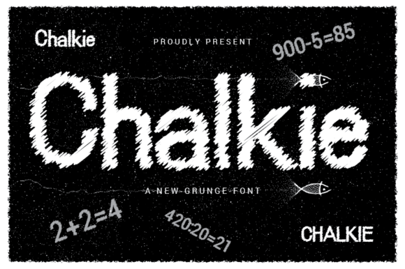 Chalkie: A Quirky Display Font for Bold Branding