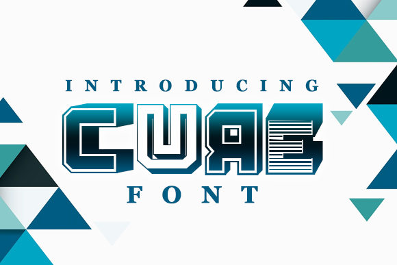Cure: A Playful Display Font for Bold Branding