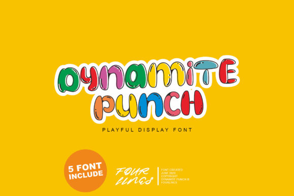 Dynamite Punch: A Playful Display Font for Web Design