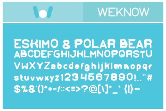 Eskimo and Polar Bear: A Bold Display Font for Marketers
