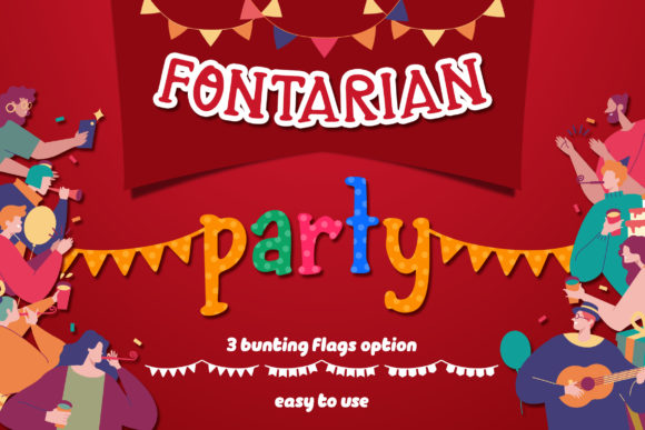 Fontarian Party: A Festive Display Font Review