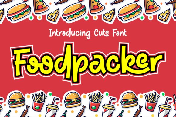 Foodpacker: A Quirky Display Font for Web Design