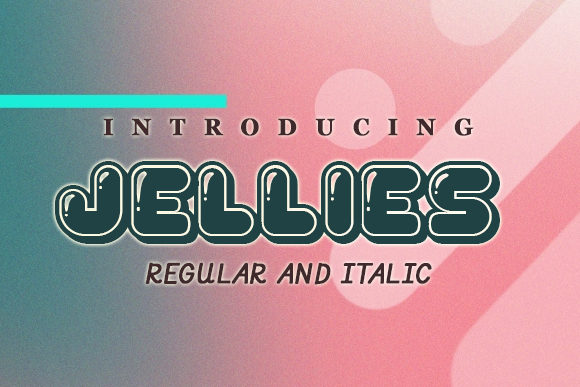 Jellies: A Playful Display Font for Editorial Design