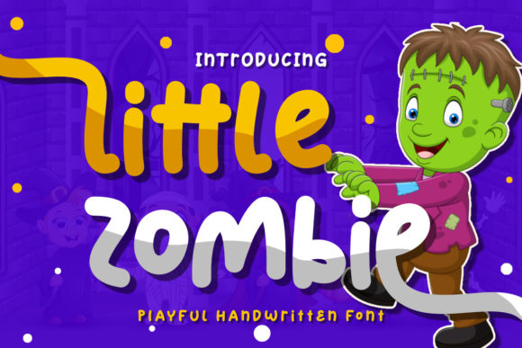 Little Zombie: A Quirky Display Font for Web Design