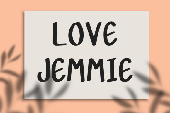 Love Jemmie: A Joyful Display Font Review