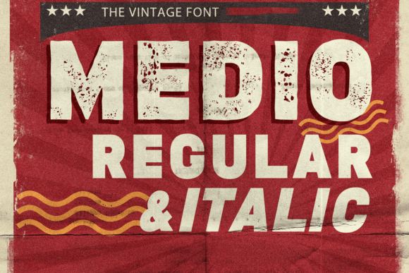 Medio: The Bold Display Font for Campaigns