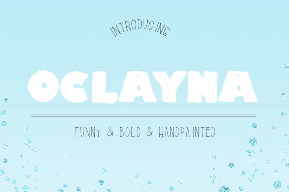 Oclayna: A Bold Display Font for Modern Web Design