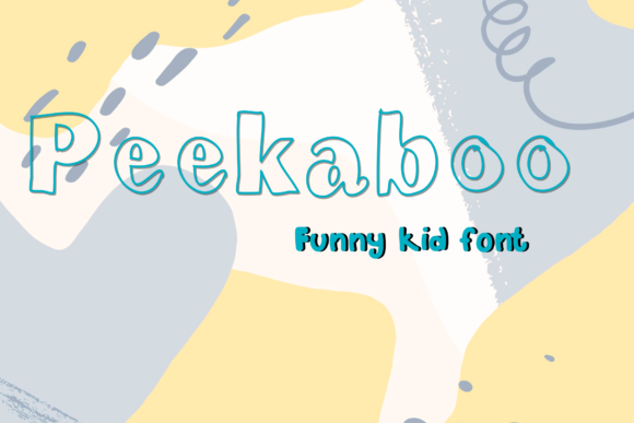 Peekaboo: A Friendly Display Font for Editorial Design
