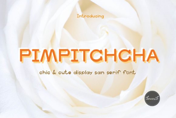 Pimpitchcha: A Unique Display Font for Web Design