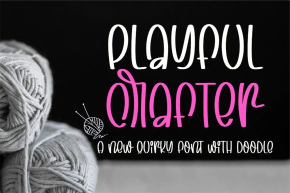 Playful Crafter: The Perfect Display Font for Your Brand