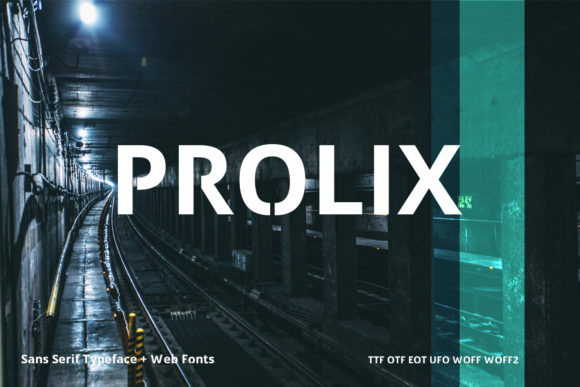Prolix: A Bold Display Font for Editorial Design