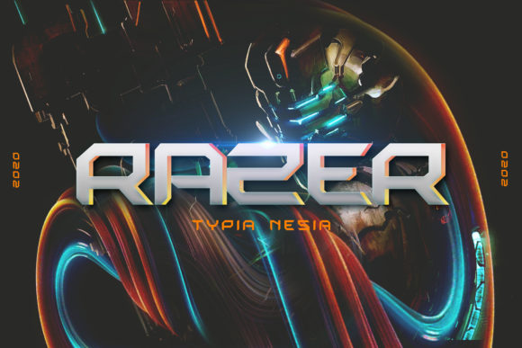Razer: A Bold Display Font for Campaigns