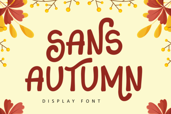 Sans Autumn: A Friendly Display Font for Editorial Design