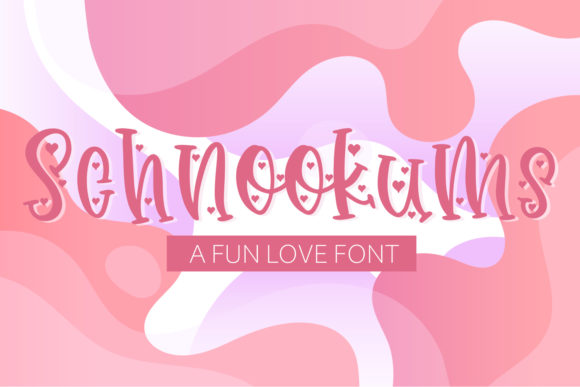 Schnookums: A Joyful Display Font for Editorial Design