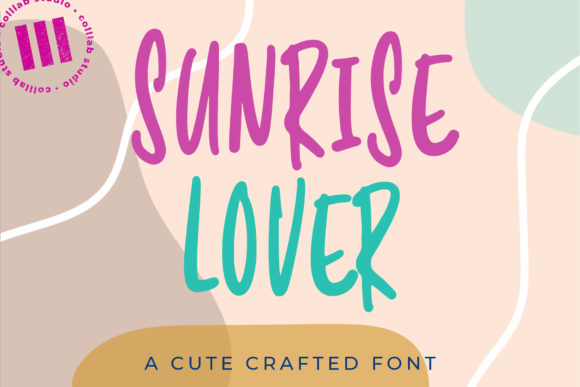 Sunrise Lover: A Vibrant Display Font for Marketers