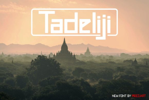 Tadeliji: The Display Font for Bold Campaigns